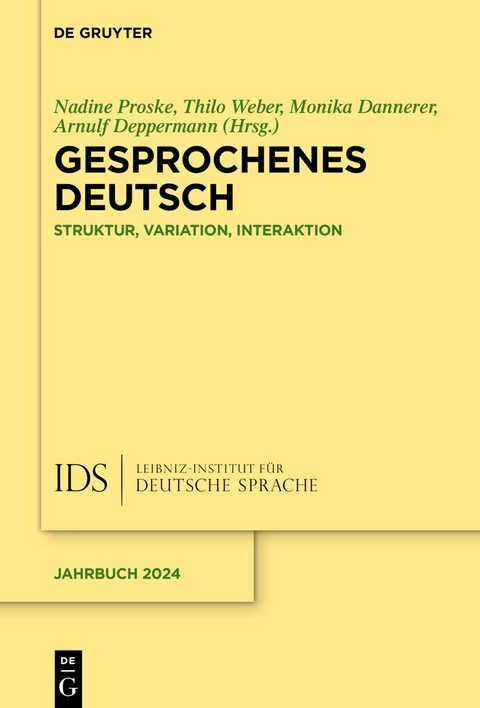 Gesprochenes Deutsch - 