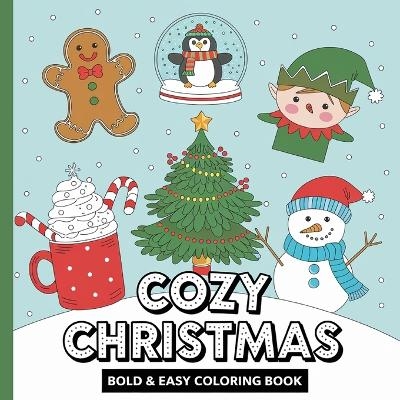 Christmas Bold & Easy Coloring Book - Laura Bidden