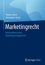 Marketingrecht - Thomas Zerres, Christopher Zerres