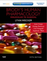 Brody's Human Pharmacology - Crespo, Lynn; Wecker, Lynn; Dunaway, George; Faingold, Carl; Watts, Stephanie