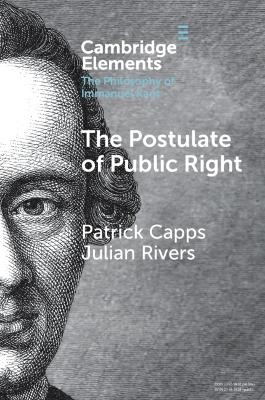 The Postulate of Public Right - Patrick Capps, Julian Rivers