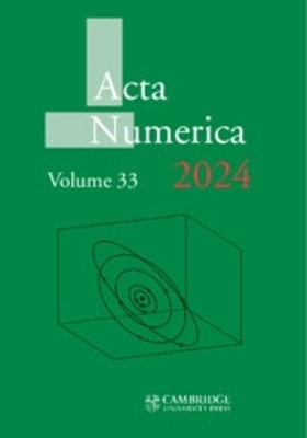 Acta Numerica 2024: Volume 33 - 