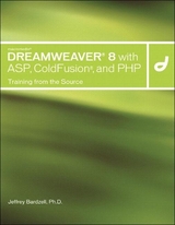 Macromedia Dreamweaver 8 with ASP, ColdFusion, and PHP - Bardzell, Jeffrey