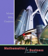 Mathematics for Business - Salzman, Stanley A.; Miller, Charles D.; Clendenen, Gary