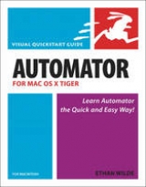 Automator for Mac OS X Tiger - Wilde, Ethan