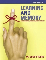 Learning and Memory - Terry, W. Scott