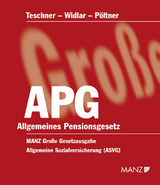 Allgemeines Pensionsgesetz APG - Pöltner, Walter