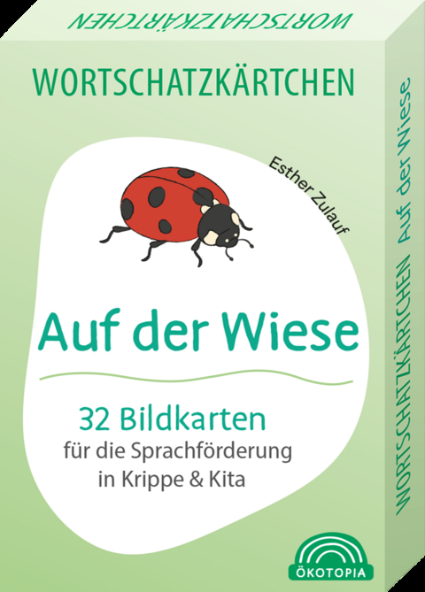 Wortschatzkärtchen: Auf der Wiese - Esther Zulauf