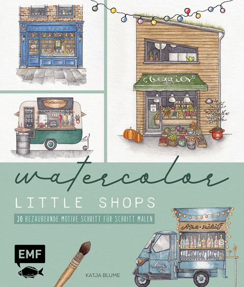 Watercolor – Little Shops - Katja Blume