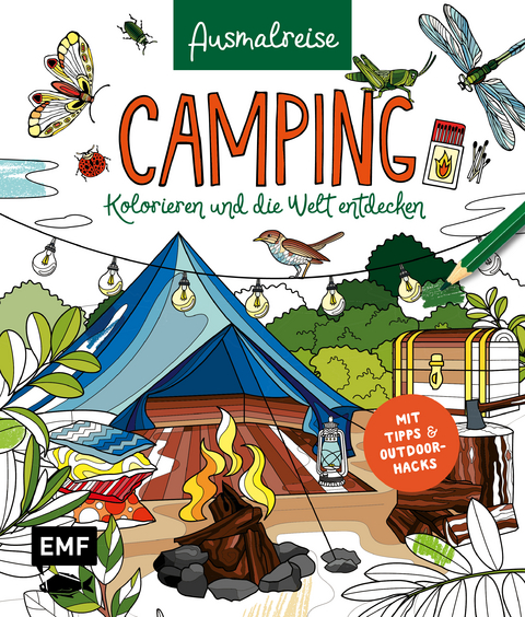 Ausmalreise Camping