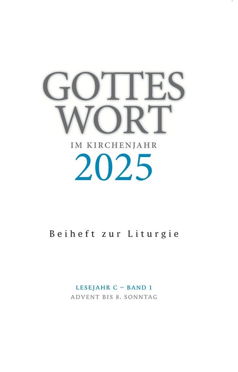 Gottes Wort im Kirchenjahr - Christoph Heinemann