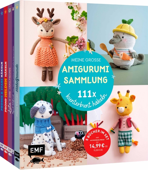 Meine große Amigurumi-Sammlung – 111x kunterbunt häkeln -  Edition Michael Fischer