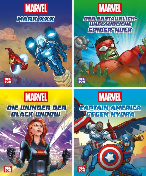 Nelson Mini-Bücher: Marvel 5-8 (Einzel/WWS)