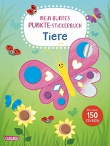 Mein buntes Punkte-Stickerbuch: Tiere