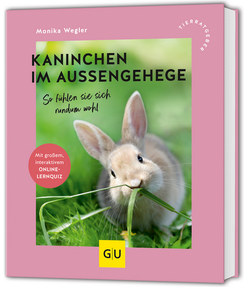 Kaninchen im Außengehege - Monika Wegler