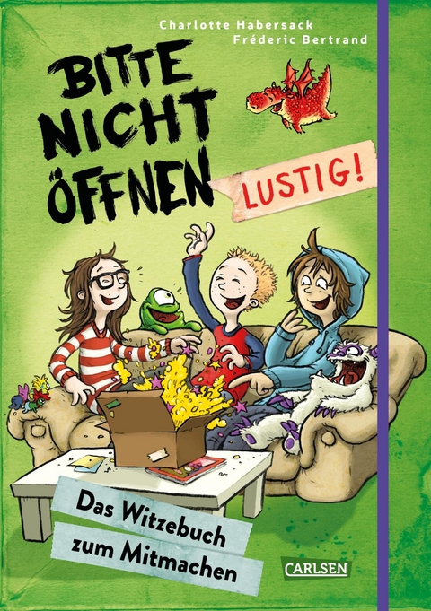 Bitte nicht öffnen: Lustig! - Victoria Hahn, Charlotte Habersack