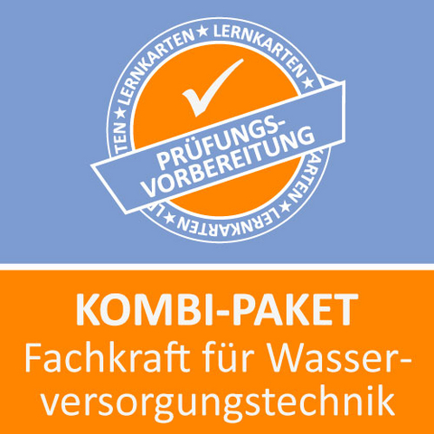 Kombi-Paket Fachkraft für Wasserversorgungstechnik - Lernkarten - Jennifer Christiansen