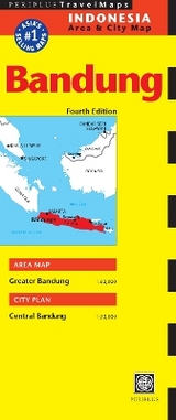 Bandung Travel Map Fourth Edition - Periplus Editors