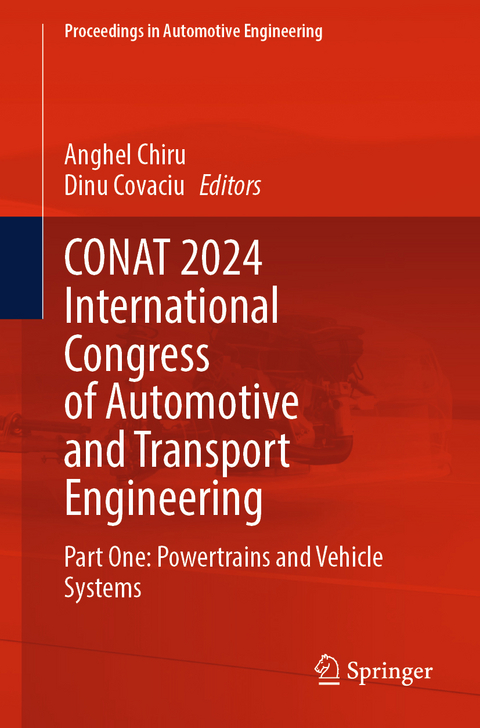 CONAT 2024 International Congress of Automotive and Transport Engineering - 