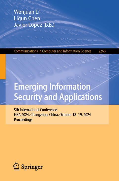 Emerging Information Security and Applications - 