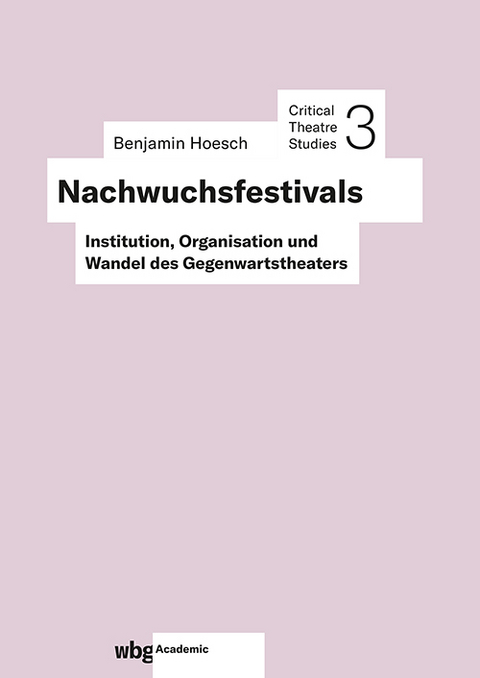 Nachwuchsfestivals - Benjamin Hoesch