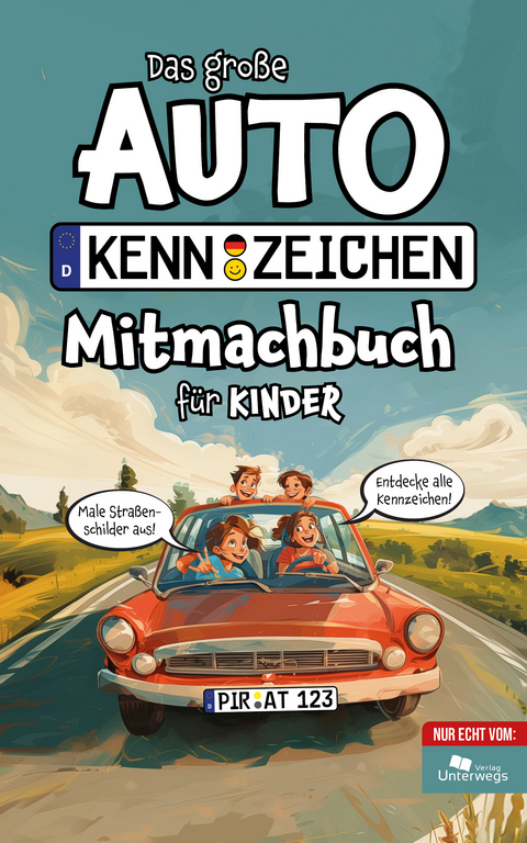 Das große Autokennzeichen Mitmachbuch für Kinder - Domenico Colucci, Nico Klemann