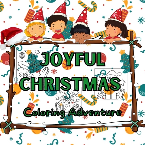 Joyful Christmas Coloring Adventure - Joe Hammoud