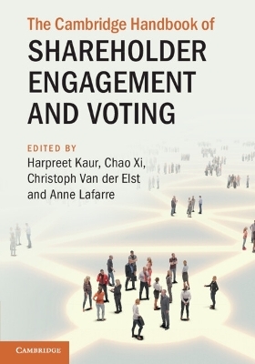 The Cambridge Handbook of Shareholder Engagement and Voting - 