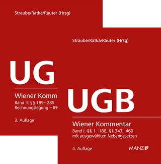 Wiener Kommentar zum UGB PAKET Band 1 + Band 2 - Manfred Straube; Thomas Ratka; Roman Alexander Rauter