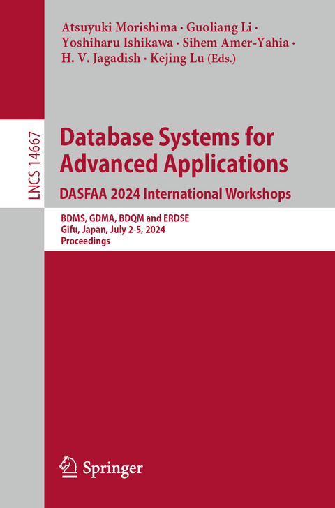 Database Systems for Advanced Applications. DASFAA 2024 International Workshops - 