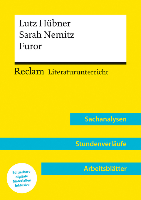 Lutz Hübner / Sarah Nemitz: Furor (Lehrerband) - Anke Christensen