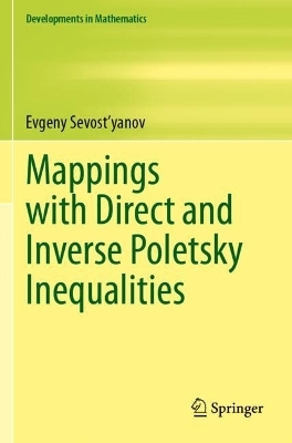 Mappings with Direct and Inverse Poletsky Inequalities - Evgeny Sevost'yanov