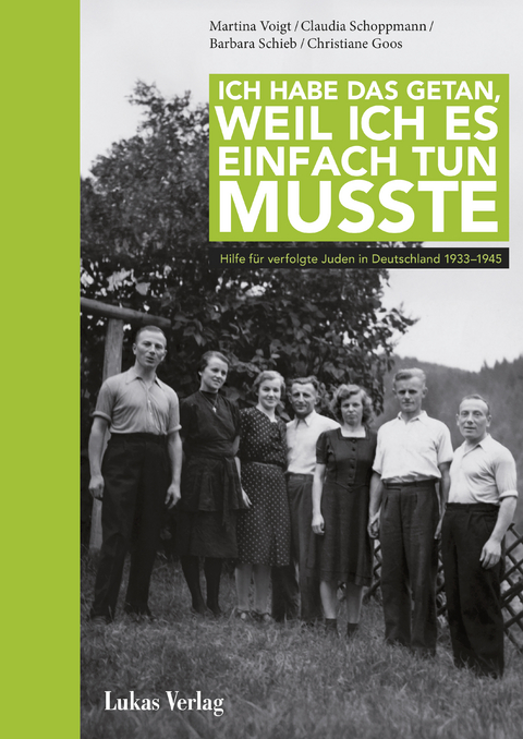 Ich habe das getan, weil ich es einfach tun musste - Martina Voigt, Claudia Schoppmann, Barbara Schieb, Goos Christiane