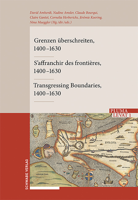 Grenzen überschreiten – S'affranchir des frontières – Transgressing Boundaries - 