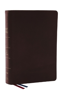 NET Bible, Full Notes Edition (NET, Brown Genuine Leather, Comfort Print, Thumb Indexed) -  Thomas Nelson