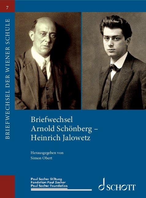 Briefwechsel Arnold Schönberg – Heinrich Jalowetz - 