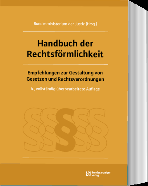 Handbuch der Rechtsförmlichkeit