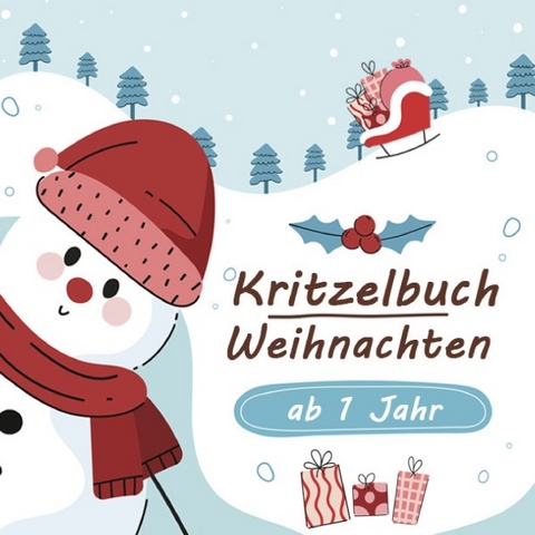 Kritzelbuch Weihnachten ab 1 Jahr - Anne Dreams