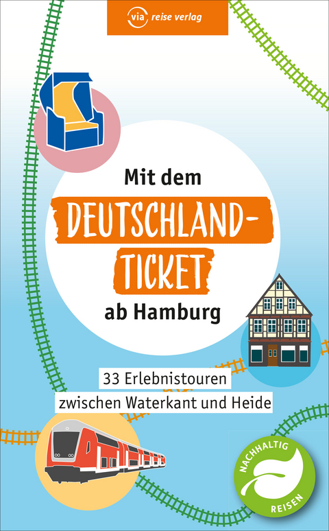 Mit dem Deutschland-Ticket ab Hamburg - Majka Gerke, Arnd M. Schuppius, Klaus Scheddel