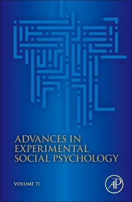 Advances in Experimental Social Psychology