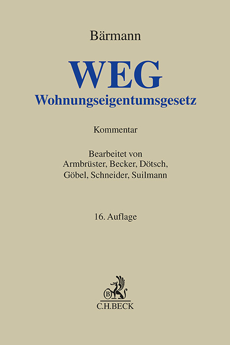 WEG - Christian Armbrüster, Matthias Becker, Wolfgang Dötsch, Alfred Göbel, Wolfgang Schneider, Martin Suilmann, Johannes Bärmann