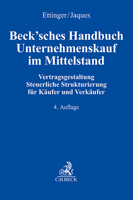 Beck'sches Handbuch Unternehmenskauf im Mittelstand - 