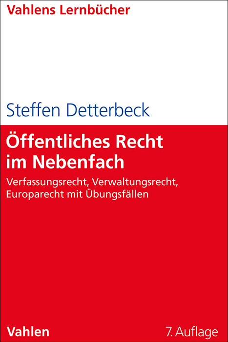 Öffentliches Recht im Nebenfach - Steffen Detterbeck