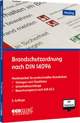 Brandschutzordnung nach DIN 14096 - Meding, Klaus