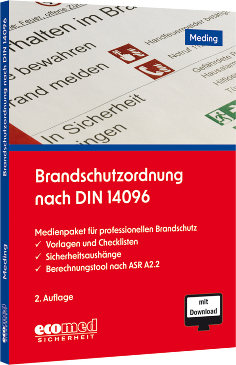 Brandschutzordnung nach DIN 14096 - Klaus Meding