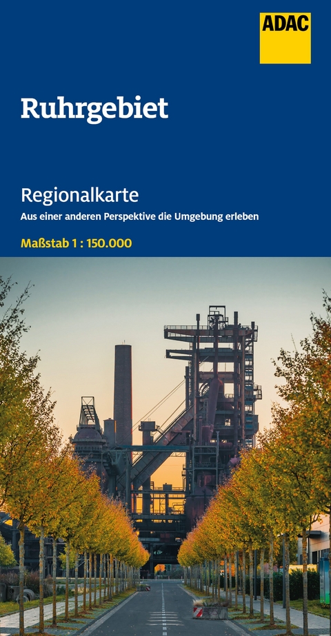 ADAC Regionalkarte 07 Ruhrgebiet 1:150.000