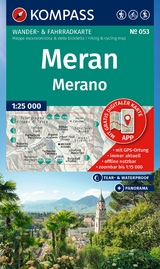 KOMPASS Wanderkarte 053 Meran / Merano 1:25.000