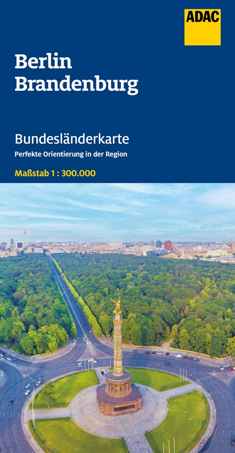 ADAC Bundesländerkarte Deutschland 05 Berlin, Brandenburg 1:300.000