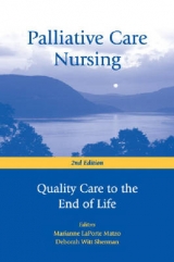 Palliative Care Nursing - Matzo, Marianne LaPorte M.