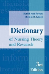 Dictionary of Nursing Theory and Research - Powers, Bethel Ann